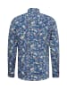 Finshley & Harding Hemd Easy Care in indigo mehrfarbig - 0006