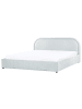 Beliani 2-tlg Doppelbett QUILLIEN in Blau