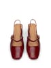 Wittchen Damenschuhe Mary Jane Pumps Mit Niedrigem Blockabsatz in Red