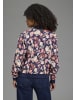 Laura Scott Blouson in blau beig rot