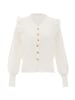 VIRITA Women Strickjacke in Weiss