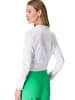 Zero  Bluse im Business-Look in Brilliant White