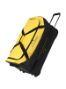 travelite Basics - Rollenreisetasche Plane 98/119L 70 cm erw. (black) in gelb