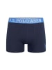 U.S. Polo Assn. Boxershorts Boxershorts USLeoo – Herren 5er Pack mit elastischem Logo-Bund in Navy-Blue
