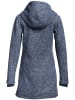 Polarino Strickmantel in marine