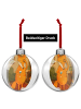 Mr. & Mrs. Panda Plastik-Weihnachtskugel Fuchs Lord Design ohne ... in Weiß