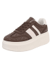 Ital-Design Freizeitschuh in Braun und Weiß