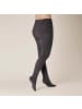 Kunert Strickstrumpfhose Sensual Cotton Curvy Komfortgröße in Carbon