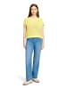 Betty Barclay Lochstrick-Pullover ohne Arm in Gelb