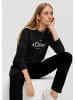 s.Oliver Sweatshirt in 99D0_schwarz