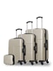 Hero 4 tlg. Kofferset CORONADO-C in Beige (95L/64L/37L/9L)