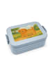 Mr. & Mrs. Panda Snack Box Hund Flauschig Design ohne Spruch in Blau Pastell