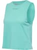 Hummel T-Shirt Hmlmt Vanja Multisport Damen in POOL BLUE