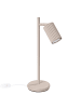 Nice Lamps Tischlampe GLEAM 1 taupe H 43 cm