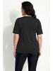 Ulla Popken Shirt in schwarz