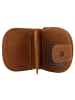 Greenburry Tornado Geldbörse RFID Schutz Leder 14 cm in peanut brown