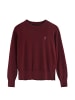 Polo Club Pullover in Granat