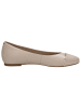 Caprice Ballerina in CREAM/GOLD