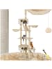 tectake Katzenbaum Hansi 260 cm - Diverse Farben - Beige-Weiß