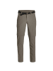 Maier Sports Zip-Hose Torid Slim in Braun