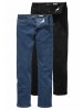 ARIZONA Stretch-Jeans in black+blue s