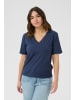 Kaffe Kurzarm-Bluse KAsamantha Regular fit in Midnight Marine CC
