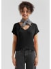 QS T-Shirt in 9999_schwarz