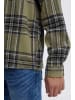 BLEND Hemdjacke Overshirt in Grün