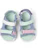 Camper Sandalen " Oruga " in Blau Rosa