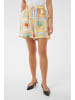 CULTURE Shorts CUorange Relaxed fit in Orange Fruits
