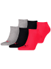 Puma Socken 6er Pack in Rot