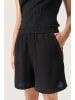 Soaked in Luxury Shorts SLBelira Gerade Passform in Black