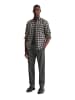 Marc O'Polo Hemd regular in multi/dark grey melange