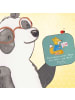 Mr. & Mrs. Panda Glas-Untersetzer Bauingenieur Held mit Spruch in Meeresbrise