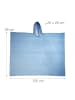 relaxdays 13 x Einweg-Regenponcho in Blau