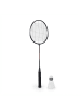 relaxdays 16tlg. Badmintonset Set in Grau