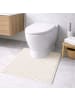 WohnDirect Badematte mit WC Ausschnitt PARIS in Creme