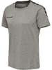 Hummel Hummel T-Shirt Hmlauthentic Multisport Damen Atmungsaktiv Schnelltrocknend in GREY MELANGE