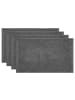 Butlers Gästehandtuch FABULOUS 4er-Set in Grau