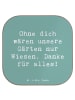 Mr. & Mrs. Panda gläseruntersetzer Spruch Dankbarer Gärtner mit ... in Meeresbrise