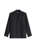 Overshirt im Sakko-Stil in Schwarz