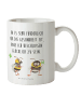 Mr. & Mrs. Panda Kinderpott Hummeln Kleeblatt mit Spruch in Weiß
