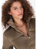 faina Women Jacket in brown bronze