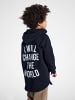 Sometime Soon Kapuzenpullover Raglanärmel Stmmontery Hoodie Kinder in BLACK
