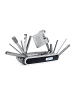 relaxdays Fahrrad Multitool in Schwarz/Silber