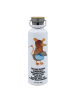 Mr. & Mrs. Panda Auslaufsichere Trinkflasche Maus Kekse mit Spruch in Weiß