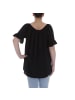 Ital-Design Bluse in Schwarz