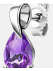 Diamant L'éternel Ohrringe aus 585 Weißgold mit Amethyst