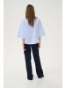 My Essential Wardrobe Kurzarm-Bluse BellaMW Loose fit in Kentucky Blue Striped