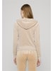 Juicy Couture Juicy Couture Damen Juicy Couture ZIP THROUGH HOODIE WITH ZIP PULL & JC in string